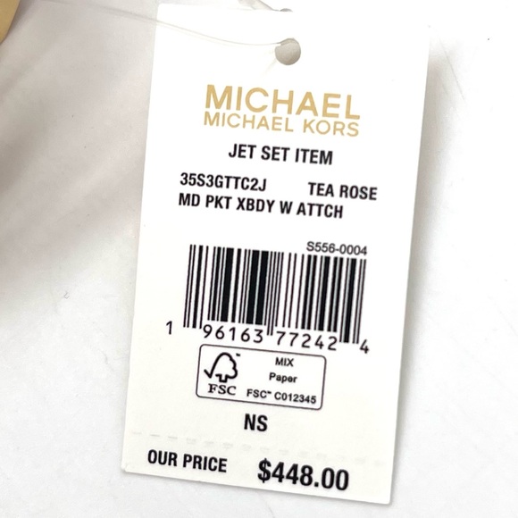 Michael Kors Jet Set Medium Crossbody Bag with Tech Attached - Picture 15 of 15